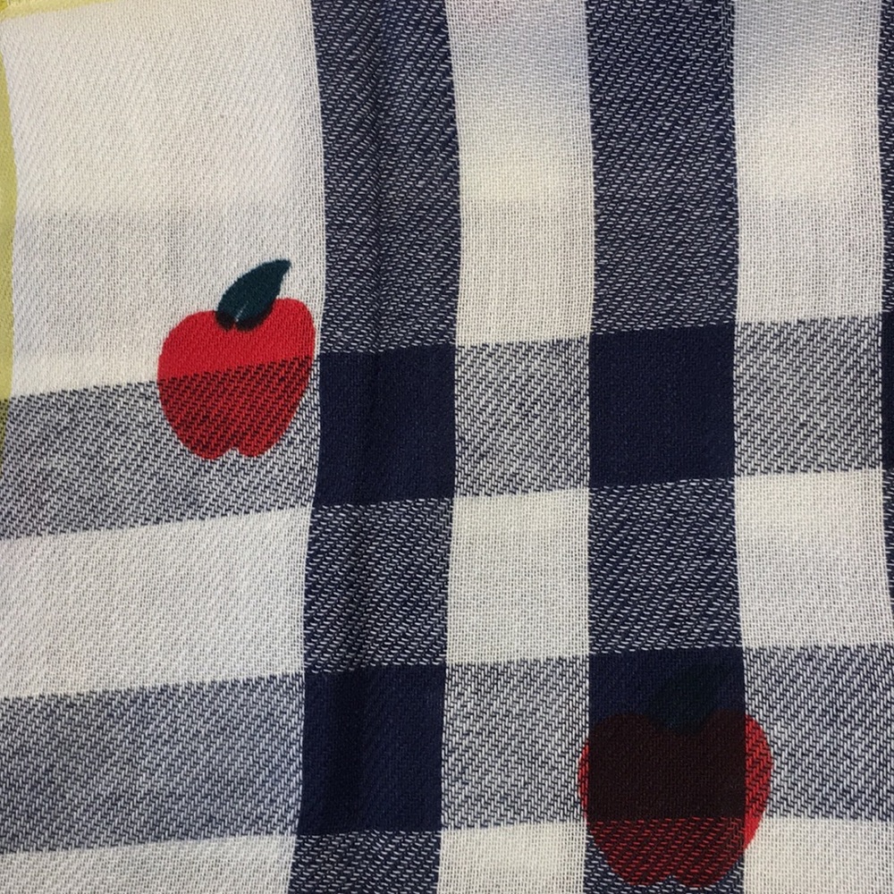 Talbots Multi-Check Scarf NWT - Picture 13 of 14